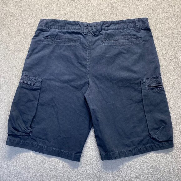 Nike Cargo Shorts Mens  Blue  Short Hiking Outdoors Size 36‎ - Picture 2 of 9